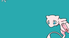 Pokemon minimalistic mew Simple