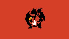 Pokemon minimalistic silhouettes vectors
