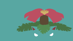 Pokemon minimalistic Venusaur