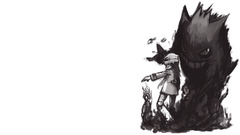 Pokemon Monsters Gengar drawings