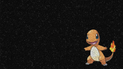Pokemon mosaic charmander