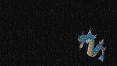 Pokemon mosaic Gyarados