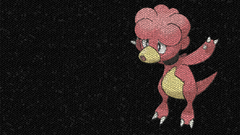 Pokemon mosaic Magby