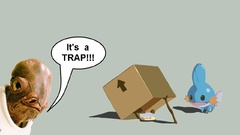 Pokemon Mudkip funny Simple