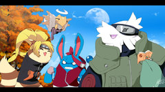 Pokemon naruto shippuden