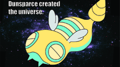 Pokemon outer space dunsparce