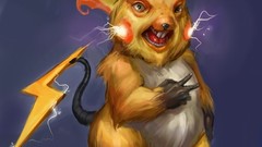 Pokemon paintings raichu