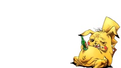Pokemon Pikachu funny drunk