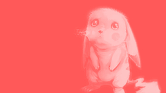 Pokemon Pikachu sad Anime