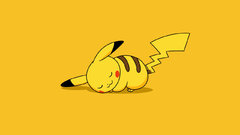 Pokemon Pikachu Simple Background
