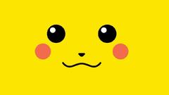 Pokemon Pikachu Simple Background