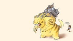 Pokemon Pikachu Simple Background