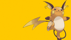 Pokemon raichu Simple Background