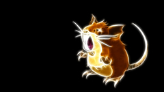 Pokemon raticate Simple Background