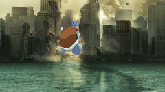 Pokemon ruins destruction blastoise