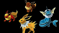 Pokemon Simple Background black