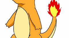 Pokemon Simple Background charmander