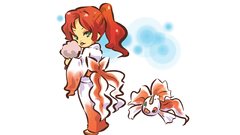 Pokemon Simple Background goldeen