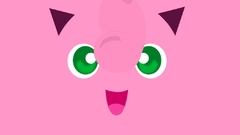 Pokemon Simple Background Jigglypuff