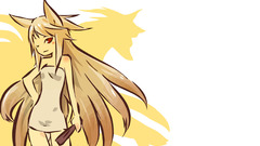 Pokemon Simple Background Ninetales