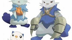 Pokemon Simple Background Samurott