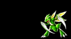 Pokemon Simple Background Scyther