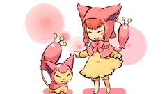 Pokemon Simple Background Skitty