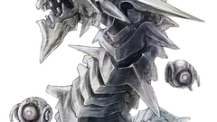 Pokemon Simple Background steelix