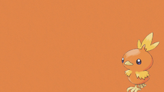 Pokemon Simple Background Torchic