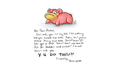 Pokemon slowpoke Simple Background