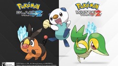 Pokemon snivy Tepig Oshawott