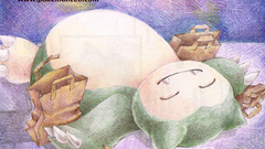 Pokemon snorlax cartoon