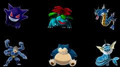 Pokemon snorlax Gyarados black