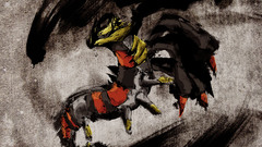 Pokemon sumi-e giratina