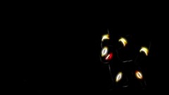 Pokemon umbreon black background