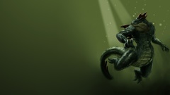 Pokemon underwater feraligatr Feraligator