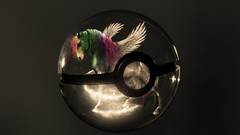 Pokemon video games rainbow dash Poke Balls