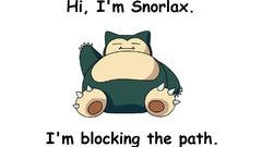 Pokemon video games snorlax