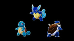 Pokemon Wartortle squirtle blastoise