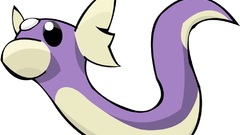 Pokemon white background dratini