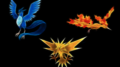 Pokemon Zapdos Articuno Simple