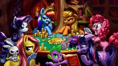 Poker ponies my little pony My Little Pony: Friendship is Magic