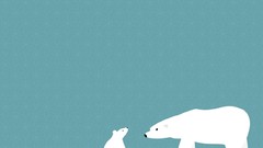 Polar Bears minimalistic