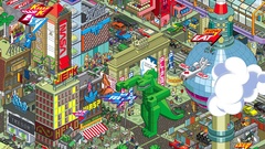 Police cars germany Godzilla NASA Mercedes-Benz tanks pixel art