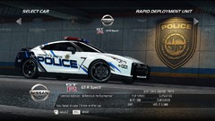 Police cars Nissan GT-R pc games need for speed hot pursuit 