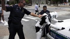 Police funny trooper Storm Trooper