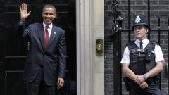 Police London Presidents barack