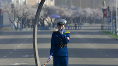 Police north korea Pyongyang