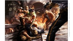 Police the joker dc comics handguns