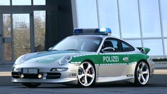 Police turbo porsche 911